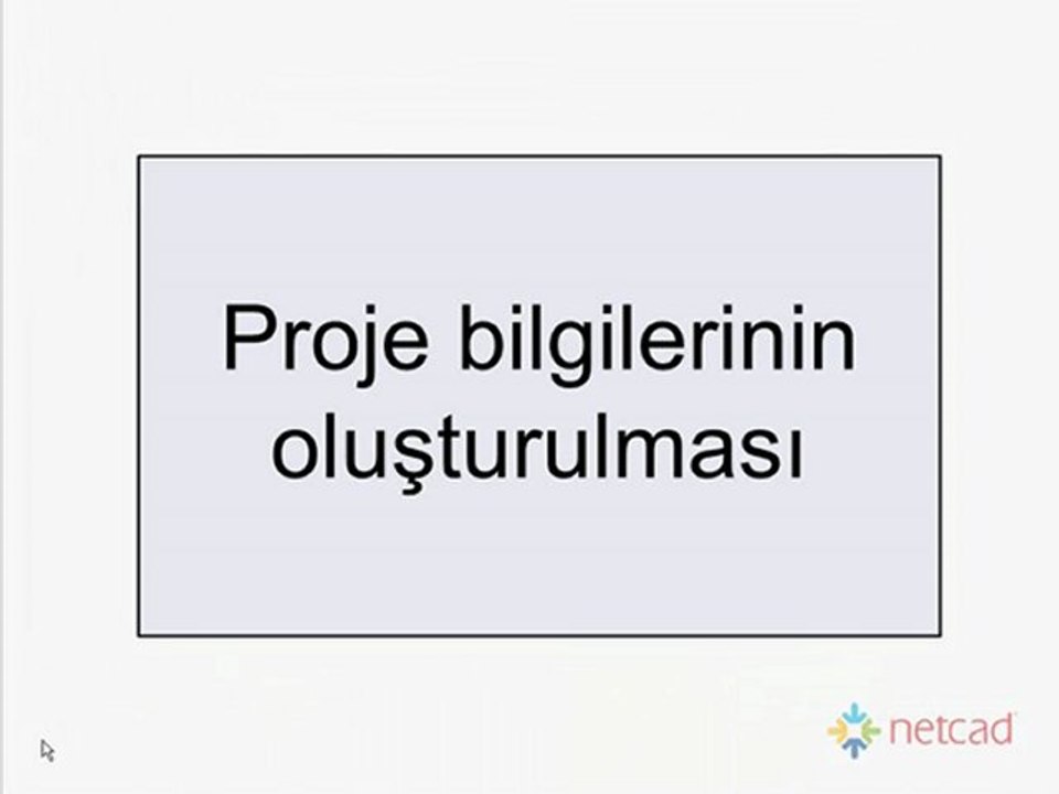 06_YENI_PROJE_OLUSTURULMASI