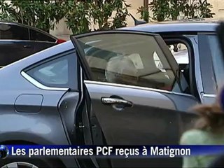 Les parlementaires PCF ont été reçus à Matignon