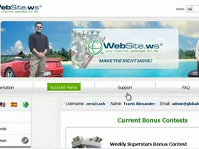 Global Domains International Affiliate Program, GDI Make Money Online With WebSite.Ws