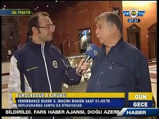 7 Kasım 2012 Fenerbahçe Ülker Nedim Karakaş Röportajı