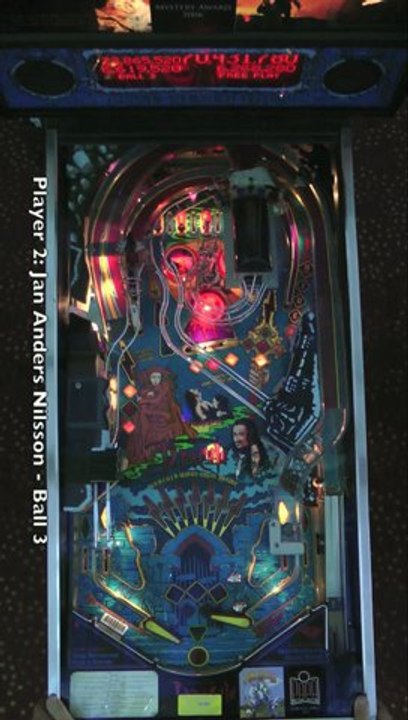 BRAM STOKER'S DRACULA Pinball Table (Williams 1993) - Pinburgh 12 C Division Final (Game 3)