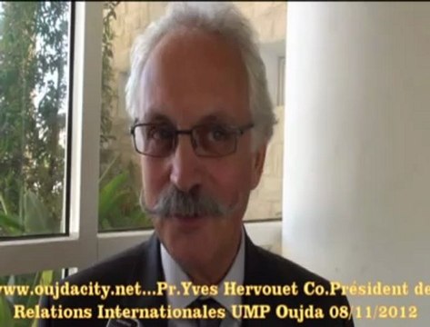 ump Oujda / Promouvoir la recherche scientifique au Maroc ...Pr.Yves Hervouet Co. Président du PHC VOLUBILIS direction des relations internationales