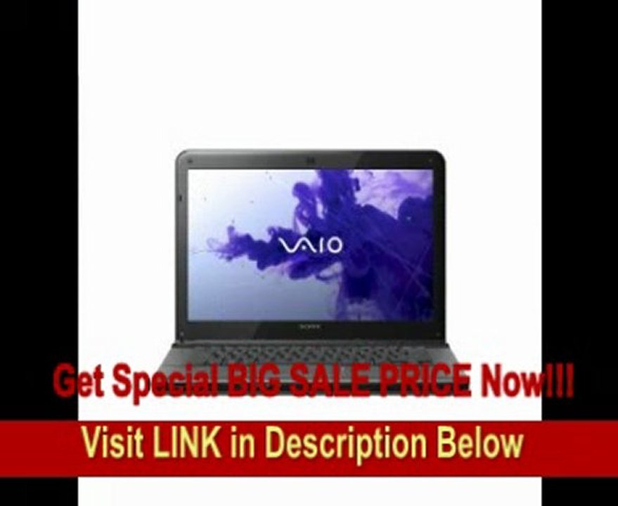 [BEST BUY] Sony VAIO E Series SVE14118FXB 14-Inch Laptop (Sharkskin Black)