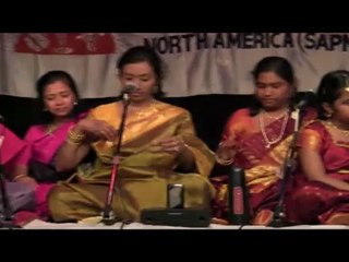 SAPNA: NRITHYA SANGITA GANA RAVALI: PRIYA KRISHNAMURTHY & STUDENTS: "RAMA INDEEVARA" 1