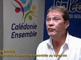 Interview de Philippe Michel, chef du groupe calédonie ensemble au congrès