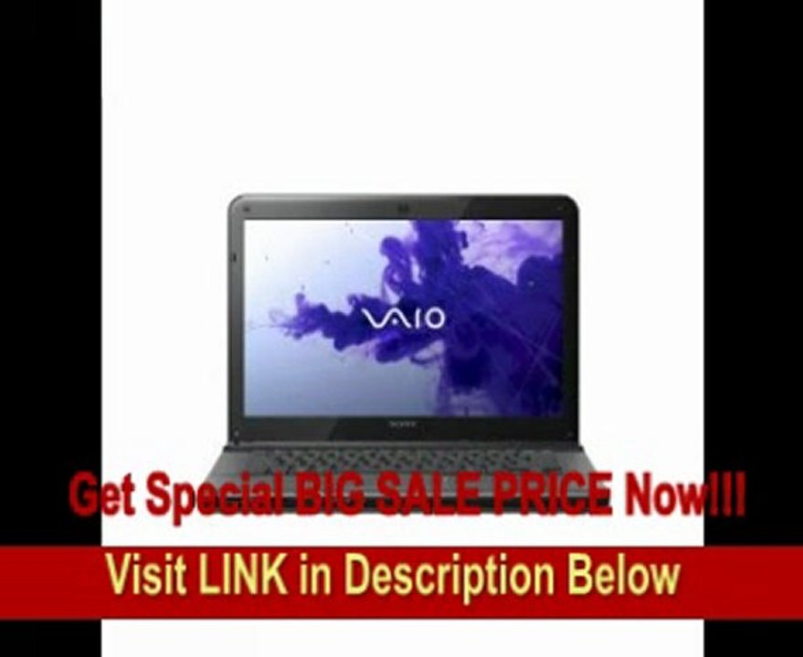 [SPECIAL DISCOUNT] Sony VAIO E14 Series SVE14122CXB 14-Inch Laptop (Black)
