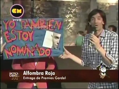 Premios Gardel 2012 - parte 03 Alfombra roja