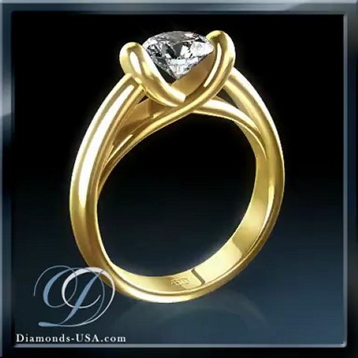 Yellow Diamond engagement ring