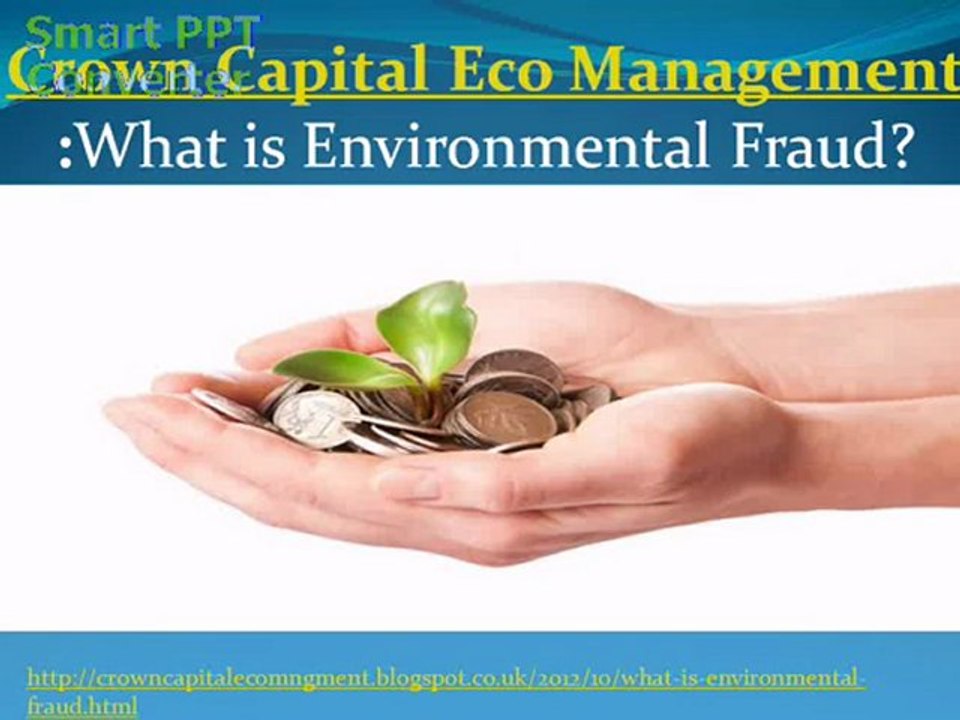 Crown Capital Eco Management Indonesia Fraud