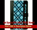 SPECIAL DISCOUNT Blue Plaid Executive Melrose Leather Protective Case Cover for Barnes and Noble Nook Color Wireless Reading Device Wi-Fi 7 inch LCD Display Screen + USB Travel Wall Charger + USB Car Charger + Micro USB Data Cable + SumacLife TM Wisdom Co