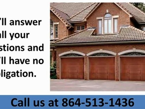 Greenville SC Garage Door Repair 864-513-1436
