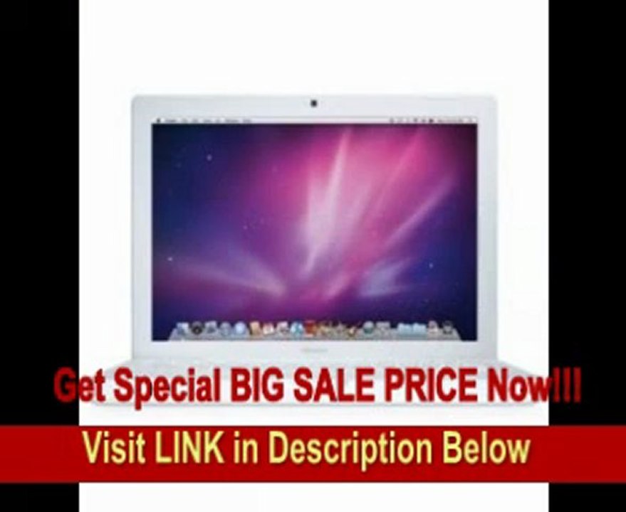 BEST BUY Macbook 13, White, Intel Core 2 Duo 2.0, 2gig Ram, 250 Gb Hard Drive, Wi-fi, Sd Dvd-burner, Camera, Mac Os 10.6 Snow Leopard and Ilife