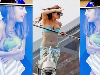 Lady Gaga Goes Topless On A Hotel Balcony In Rio de Janeiro! - Hollywood Hot [HD]