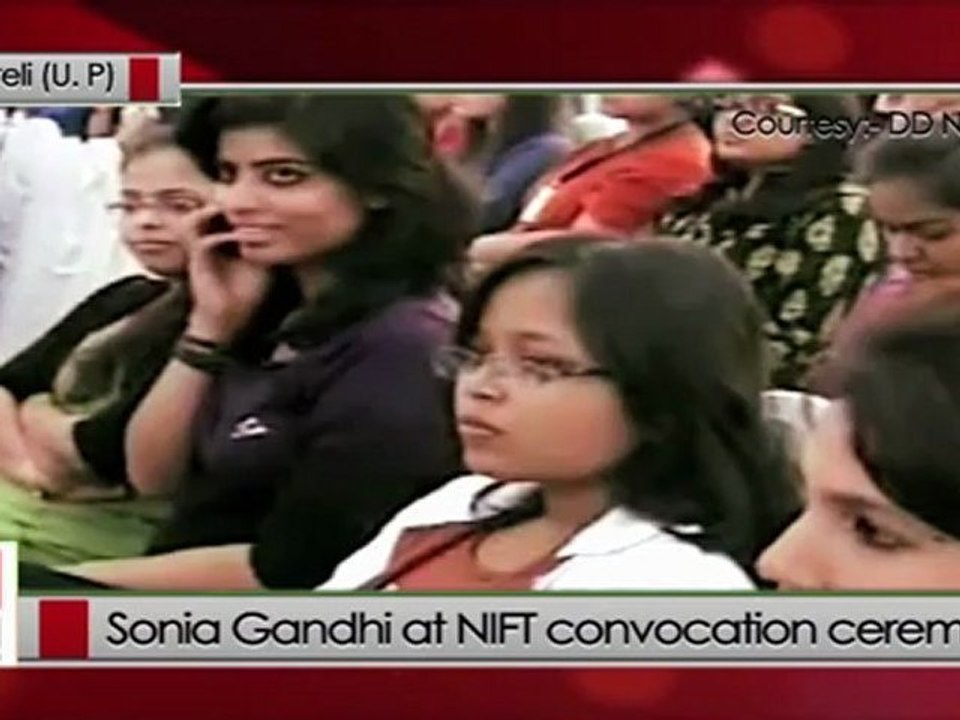 Sonia Gandhi at NIFT, Raebareli recalls Indira Gandhi’s elegance in dressing