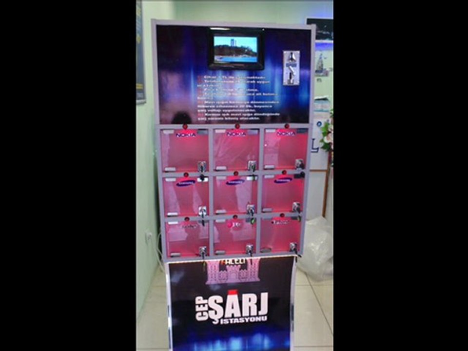 hızlı şarj cihazı cep şarj istasyonu telefon şarj cihazı.