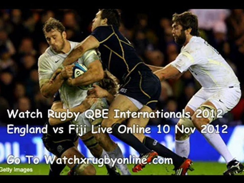 England vs Fiji QBE Internationals 2012 Live Telecast Here 10 Nov