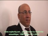 ump Oujda / Promouvoir la recherche scientifique au Maroc ...Mr Abdelaziz Sadoc  Président de l'université mohammed 1er oujda