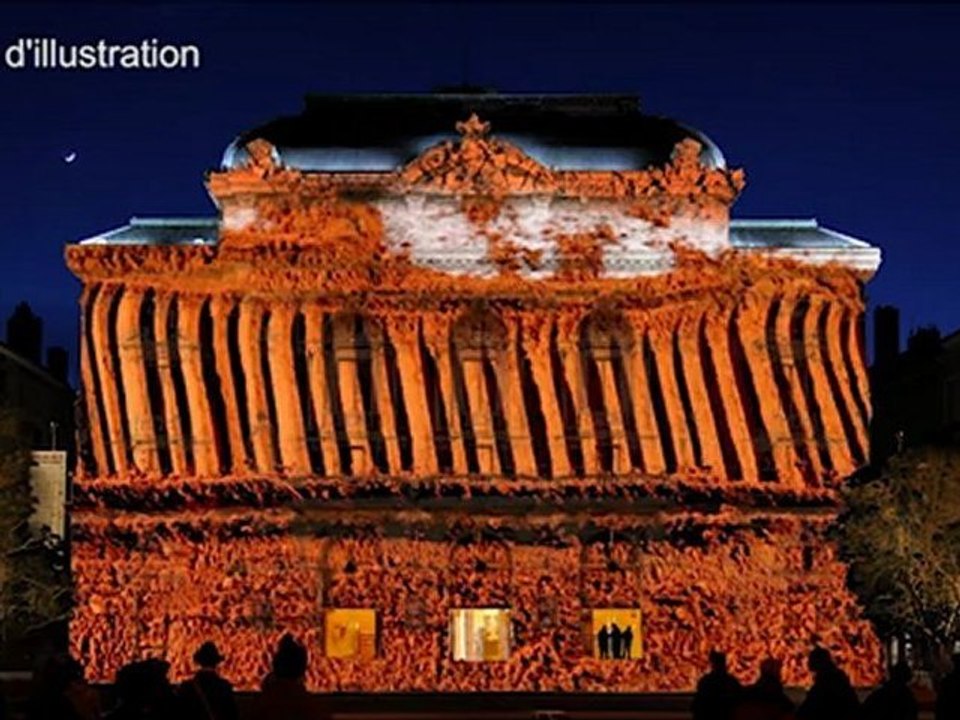 Lumières Archipicturales - Laurent Langlois - Fête des Lumières 2012