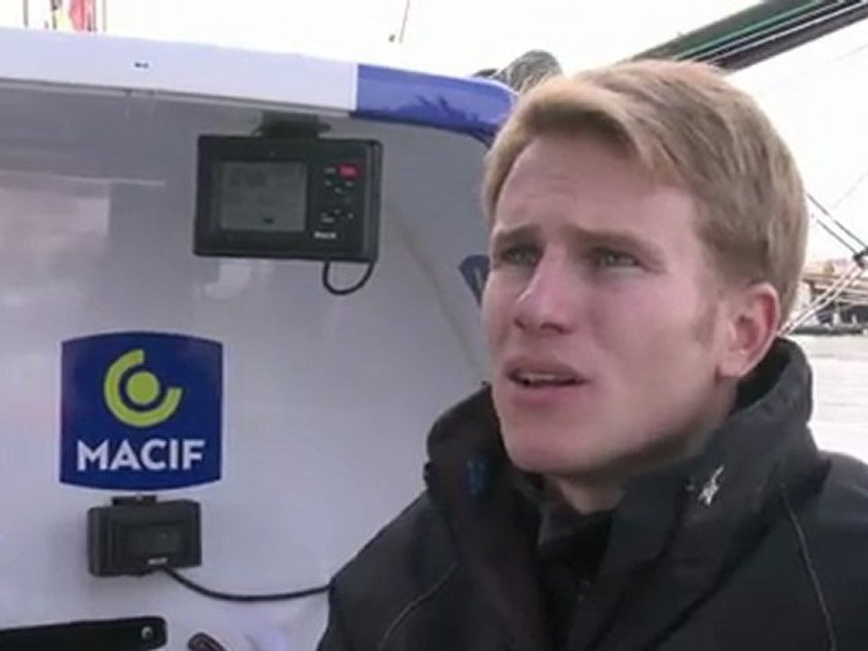 François Gabart à l'assaut de son premier Vendée Globe