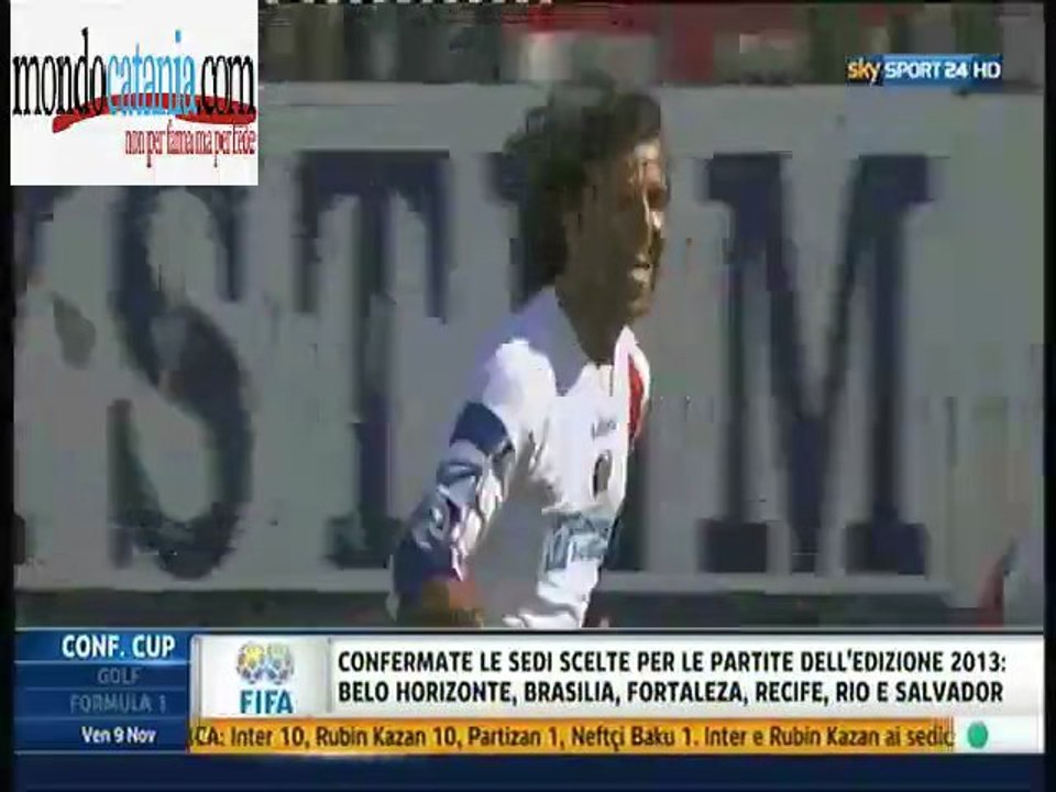 I Numeri di Cagliari-Catania ***9 novembre 2012***