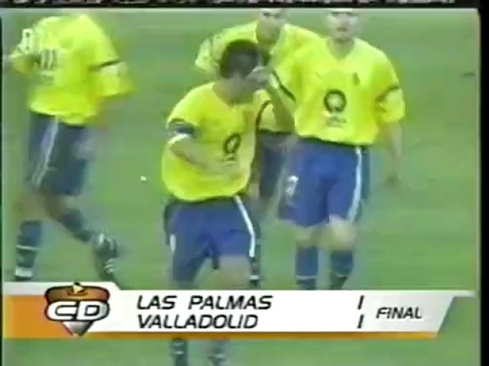 2002 (February 17) Las Palmas 1 Valladolid 1 (Spanish La Liga)
