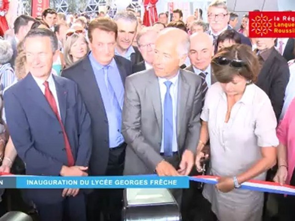 Inauguration du lycée Georges Frêche