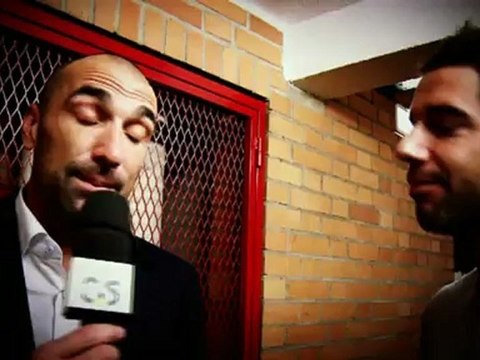 Jerome Alonzo rencontre Victor sparring partner des freres Bryan pour Place 2 be spécial Master de Bercy