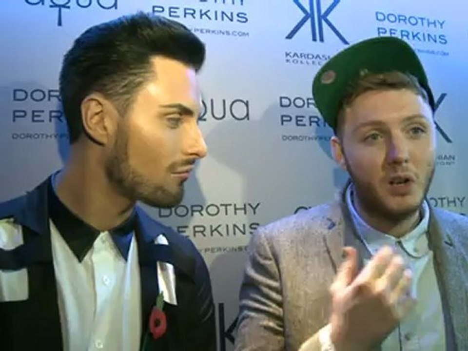 X FACTOR: James Arthur and Rylan Clark gossip