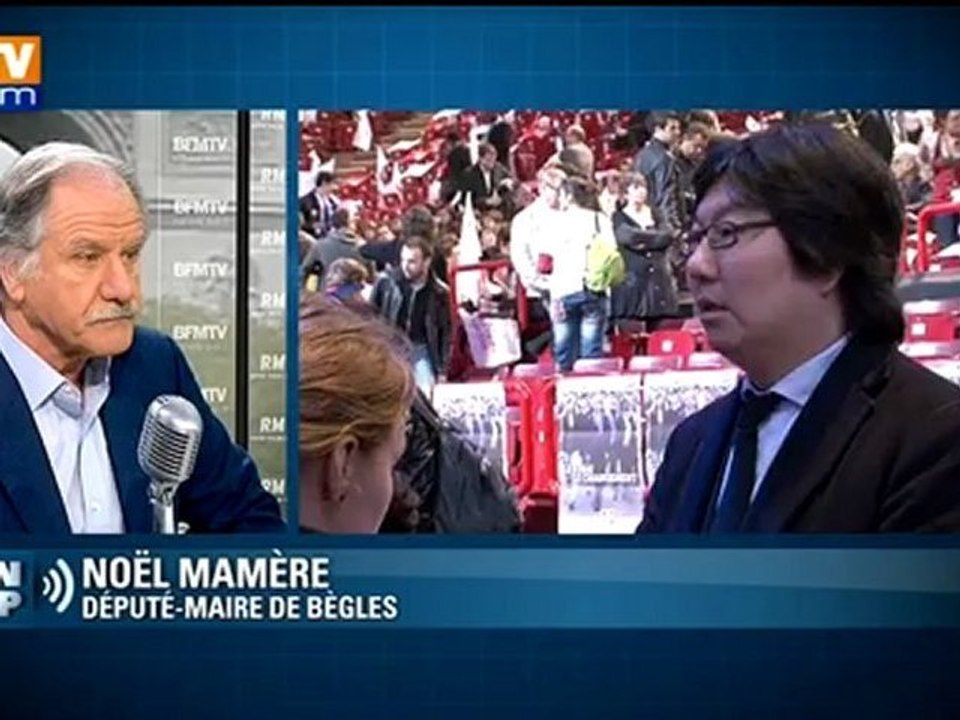 Noël Mamère approuve les propos de Jean-Vincent Placé