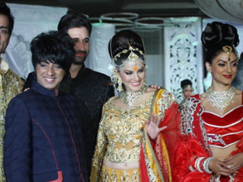 Sunny, Sushmita & Sonu Walks The Ramp For Rohit Verma @ Grand Fashion Show 'Ignite'