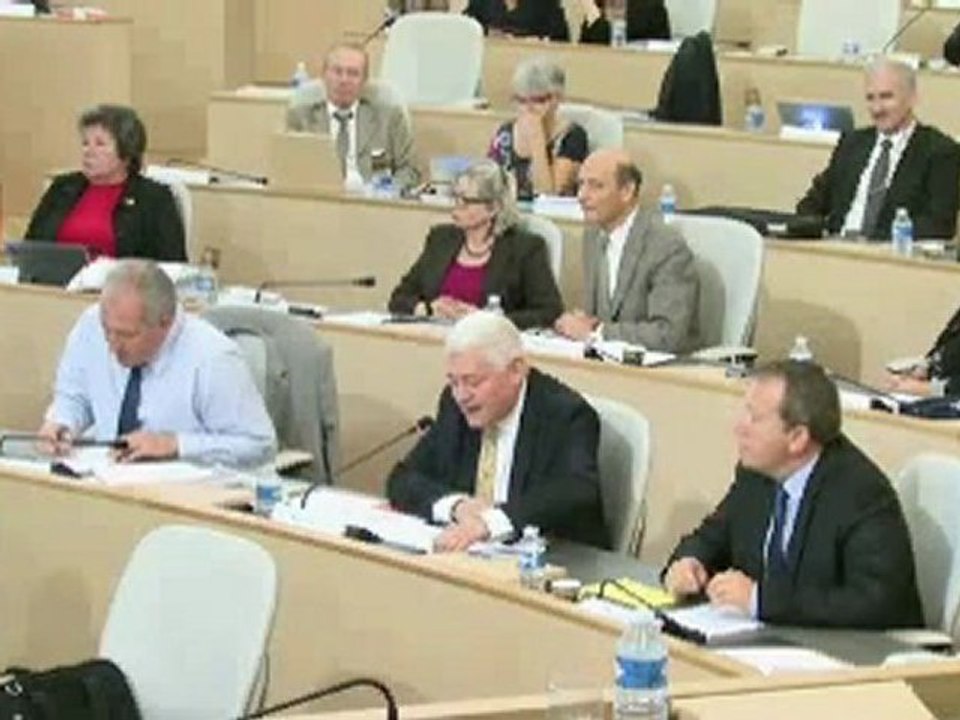 Intervention de Bruno Gollnisch au Conseil Régional Rhône Alpes le 8 octobre 2012