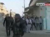 Amateur video appears to show rebel-held Syrian town