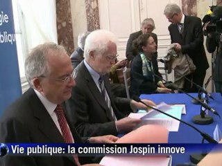 Cumul des mandats, parrainages, la commission Jospin innove