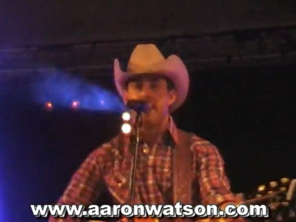 AARON WATSON - EN CONCERT AU FESTIVAL COUNTRY D'EVREUX du 3 Novembre 2012