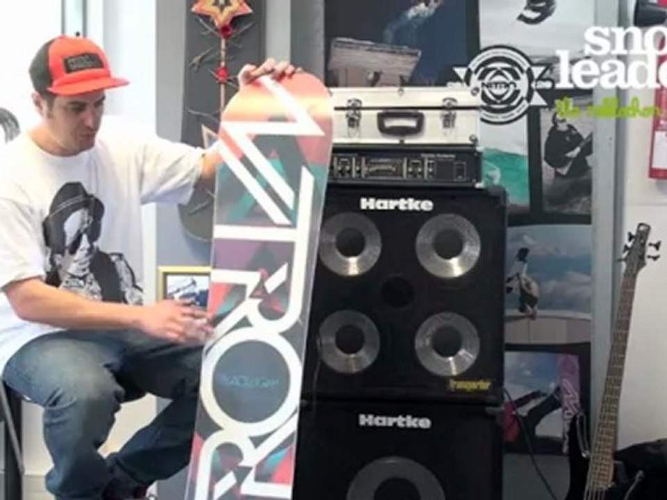 Snowleader présente la board Blacklight de Nitro