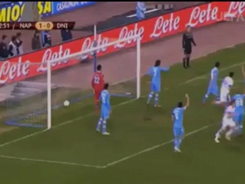 Napoli 4–2 Dnipro [ UEFA Europa League 2012] 8/11/12