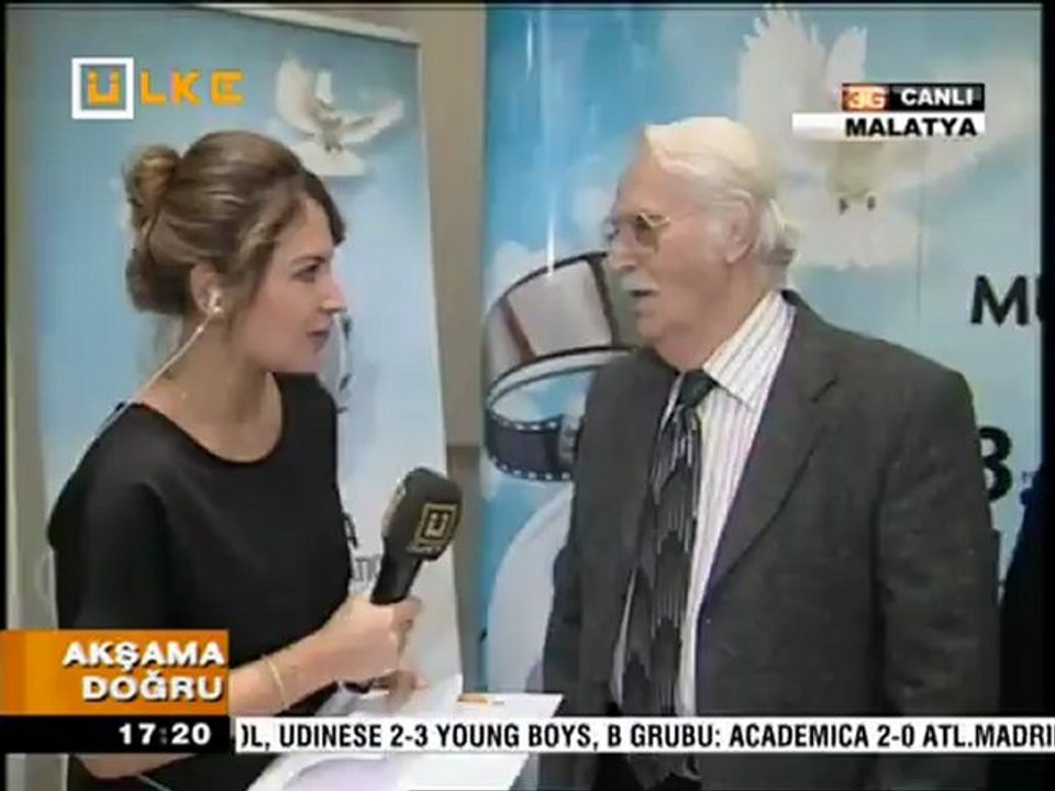 9 Kasım 2012 Malatya Film Festivali Nihal AKÇA Ülke TV canlı bağlantı
