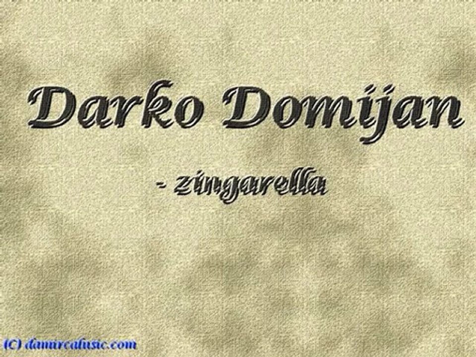 Darko Domijan Zingarella