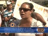 Habitantes del sector Brisas de Petare trancó la avenida Río de Janeiro