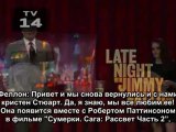 Кристен на шоу Late Night Show с Феллоном (русские субтитры)