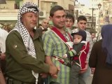 A Ramallah, le sosie de Yasser Arafat attire les foules