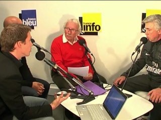 France Info Sports - Interview de Carlo Ancelotti, entraineur du PSG