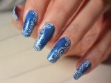 Nail art facile : Arabesques & spirales - dessin sur les ongles