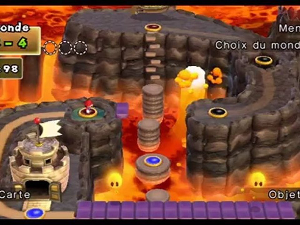 WT Mario Bros wii part [14] le monde chaud