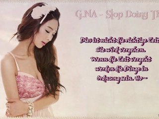 G.NA - Stop Doing That k-pop [german sub]