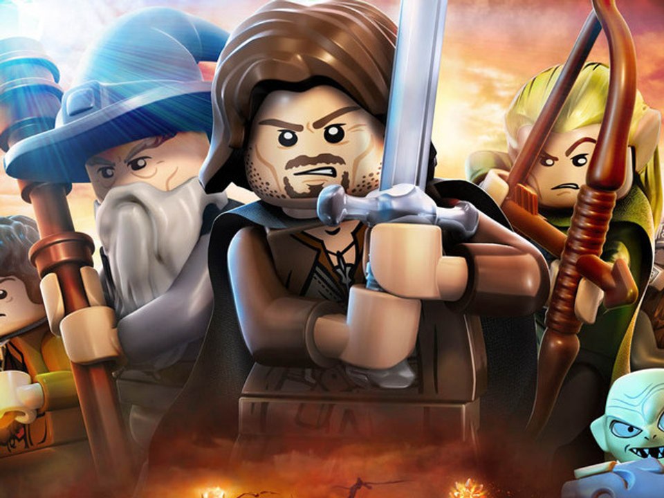 CGRundertow LEGO LORD OF THE RINGS for Nintendo 3DS Video Game Review