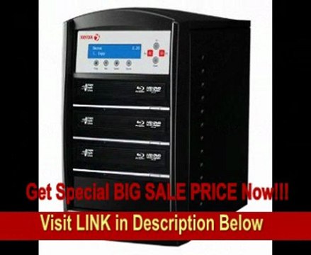 BEST BUY Xerox 3 Target Blu-ray DVD CD Disc Duplicator Tower with Hard Drive + USB 3.0 2.0 Support CopyProtection M-Disc