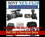 BEST BUY Brand New Sony NEX-VG10 Interchangeable Lens Handycam Camcorder with 18-200mm OSS Lens   Preferred Accessory Package