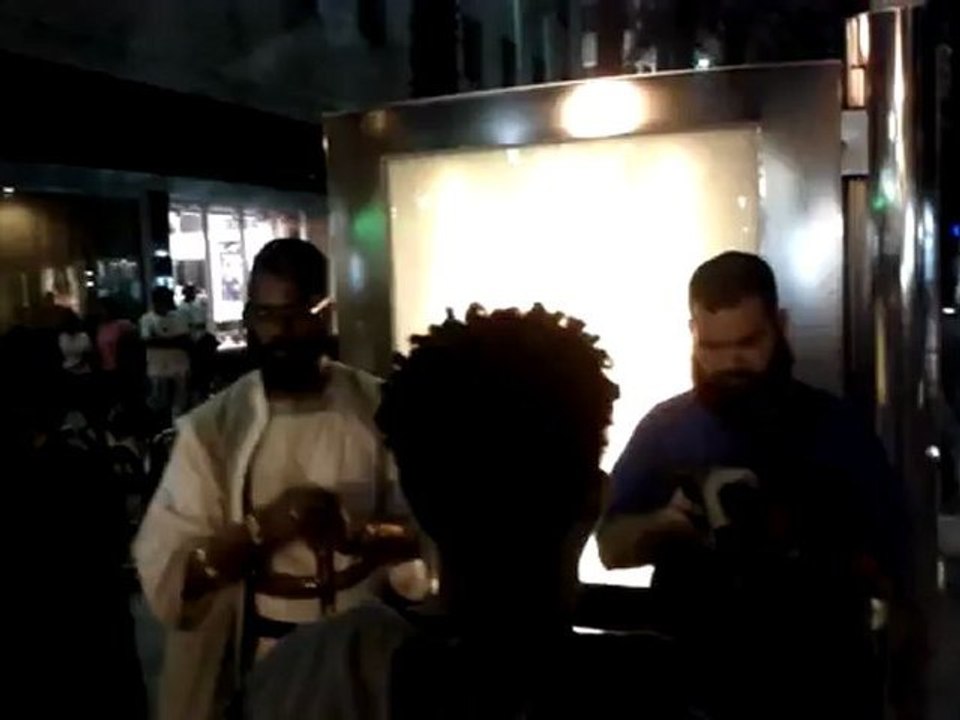 Snow Whites Dwarf Looses It On South Beach Pt,2
