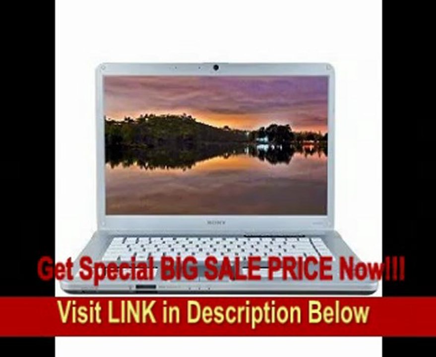 Sony VAIO VGN-NW270F/S Core 2 Duo T6600 2.2GHz 4GB 320GB Blu-ray/DVD±RW DL 15.5 Windows 7 Home Premium w/Webcam FOR SALE